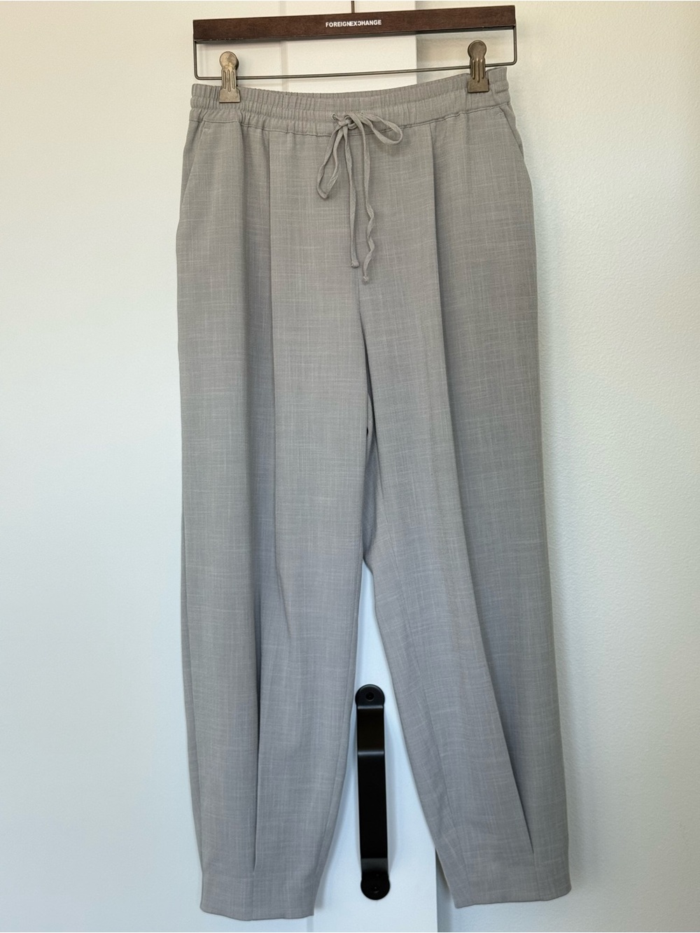 Express Drawstring-Waist Pleated Jogger